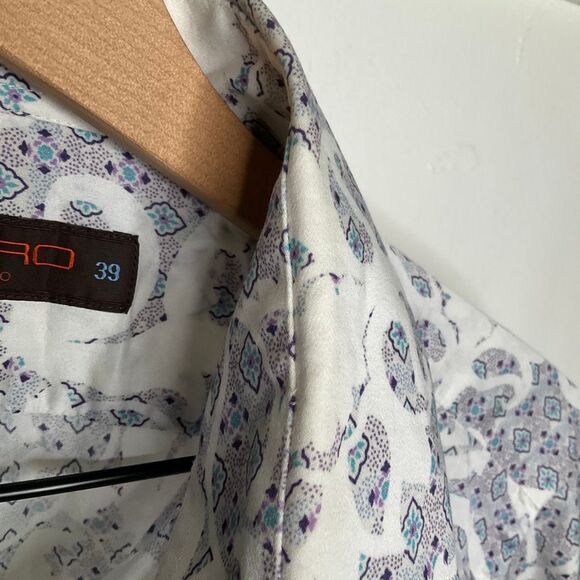 Etro Paisley Cotton Button Down Shirt - Picture 6 of 6